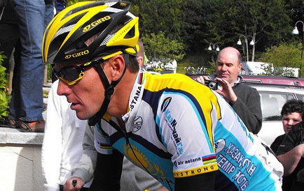 Lance Armstrong bei der Tour of Irland 2009 - Foto: Natalie Muir
