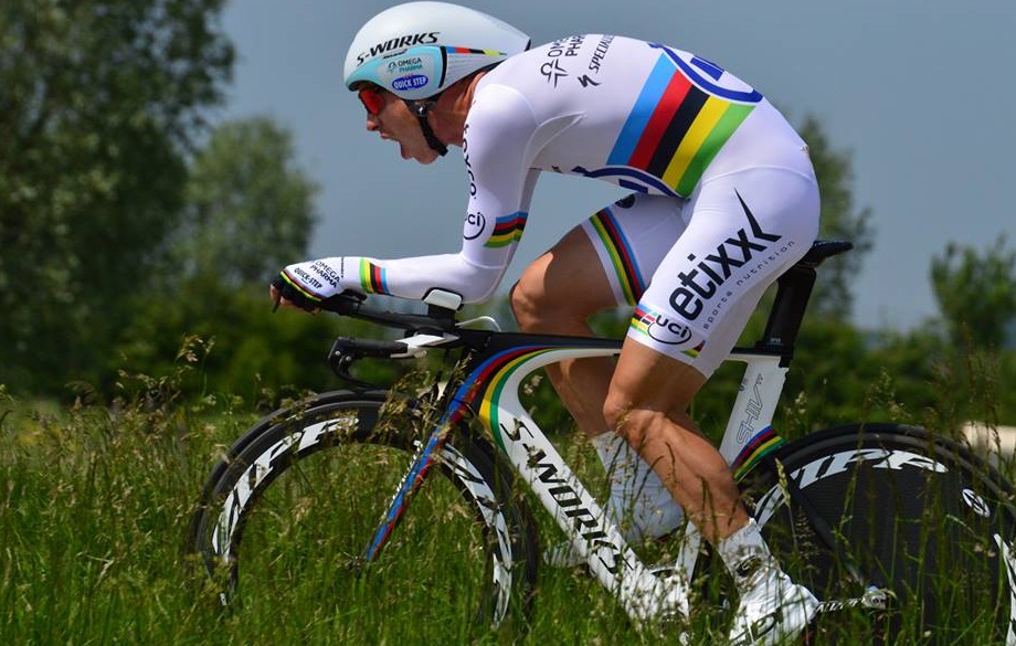 Zeitfahr-Weltmeister Tony Martin bei der Belgien-Rundfahrt 2014