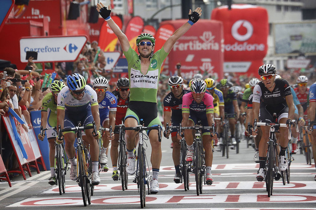 John Degenkolb (Giant-Shimano) gewinnt die 17. Etappe der Vuelta 2014