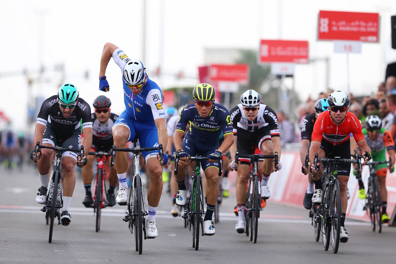 Marcel Kittel gewinnt die zweite Etappe der Abu Dhabi Tour 2017