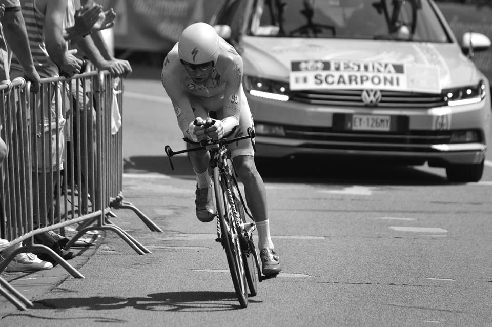 Michele Scarponi bei der Tour de France 2016 in Utrecht