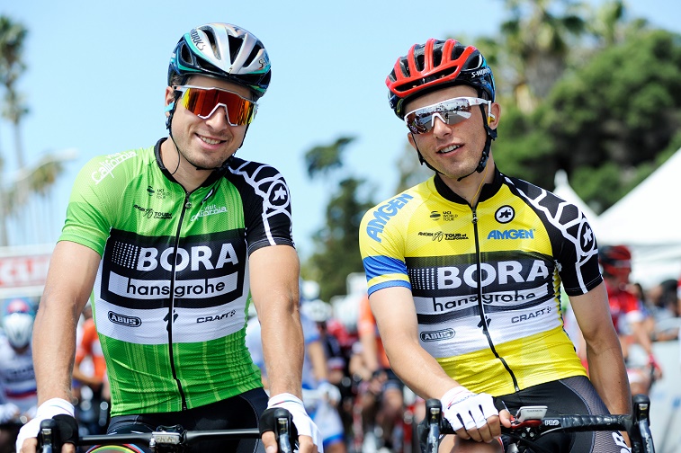 Bora-hansgrohe-Kapitäne für die 104. Tour de France: Peter Sagan (li.) und Rafal Majka