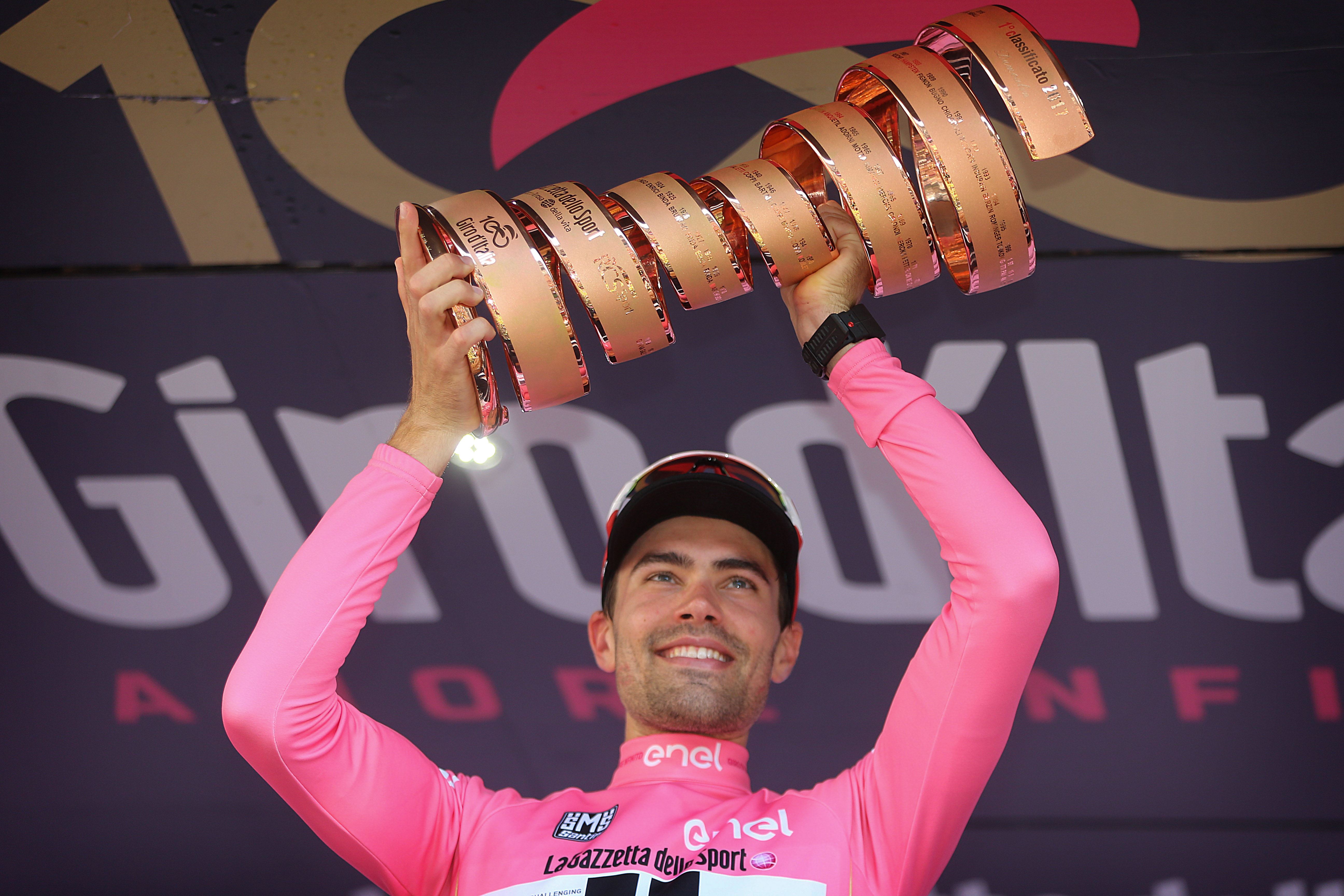 Sieger des 100. Giro d'Italia: Tom Dumoulin (Sunweb) - Foto: © Cor Vos / Team Sunweb