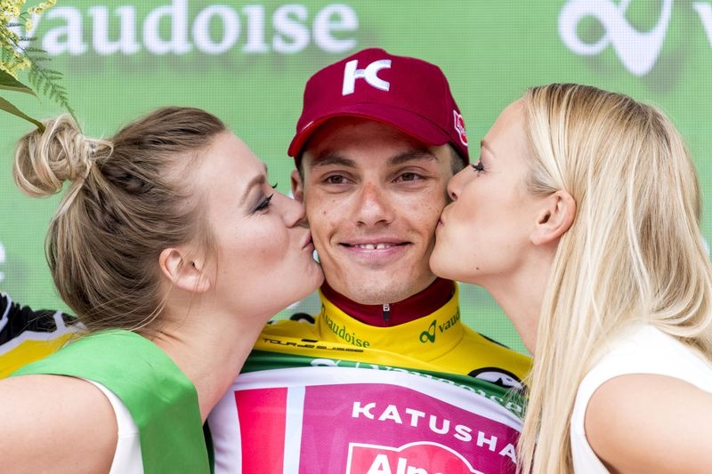 Zum zweiten Mal nach 2015 Gesamtsieger der Tour de Suisse: Simon Spilak (Katusha-Alpecin) - Foto: Tour de Suisse / www.tourdesuisse.ch