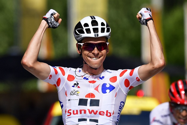 Zweifacher Etappensieger und Bergkönig der 104. Tour de France: Warren Barguil (Sunweb) - Foto: © Cor Vos / Team Sunweb