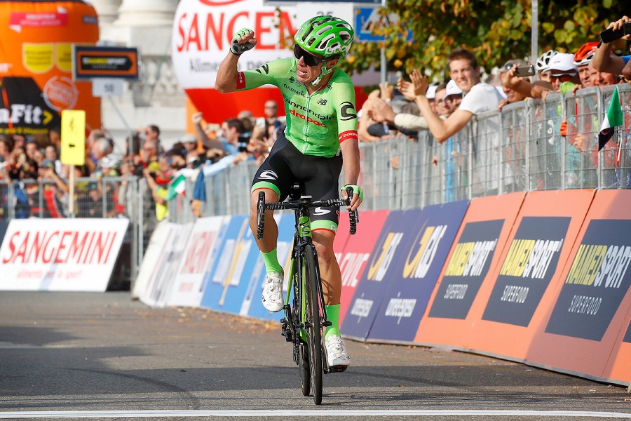 Sieger von Mailand-Turin 2017: Rigoberto Uran (Cannondale-Drapac) - Foto: © Slipstream Sports / Cannondale-Drapac Pro Cycling Team