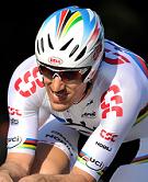 Gewann das Auftakt-Zeitfahren der Tour 2009: Der Schweizer Fabian Cancellara (Team Saxo Bank)  - Foto:© Team CSC