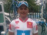 Muss das Sprinttrikot wieder abgeben: Eric Baumann (Team NetApp) - Foto: Team NetApp