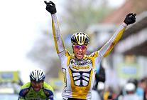 Edvald Boasson Hagen (Columbia-Highroad) siegt bei Gent-Wevelgem - Foto: Team Columbia / TDWSPORT.COM