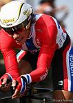 Bei der Katar-Rundfahrt im Führungstrikot: Edvald Boassan Hagen (Team Sky) - Foto: Luca Pedroni
