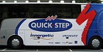 Bus der belgischen Quick-Step-Mannschaft - Foto: Christoph Sicars