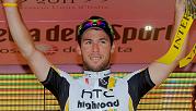 Zweiter Giro-Etappensieg 2011: Mark Cavendish (HTC-Highroad) - Foto: tdwsport.com