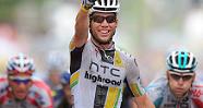 Mark Cavendish (HTC-Highroad) gewinnt die 11. Etappe der Tour de France 2011 - Foto: TDWSport.com