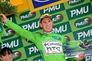 Mark Cavendish (Columbia-HTC) im Grünen Trikot der 96. Tour de France - Foto: TDWSPORT.COM / Columbia-Highroad