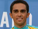Gesamtführender in Murcia: Alberto Contador - Foto: Bolks
