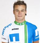 Tagesfünfter auf der zweiten Murcia-Etappe: Daniel Schorn (Team NetApp) - Foto: Team NetApp