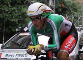 Auftaktsieger bei der Tour de Romandie: Marco Pinotti (HTC-Columbia) - Foto: Niklas Jakobsen 